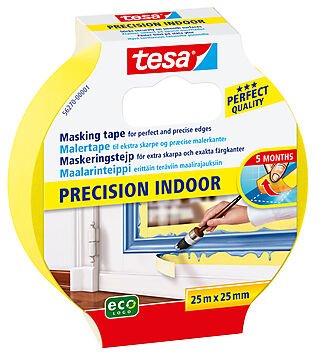 Tesa maskeringstape precision innendors 2pk 25 m x mm Tesa maskeringstape precision innendors 2pk 25 m x mm