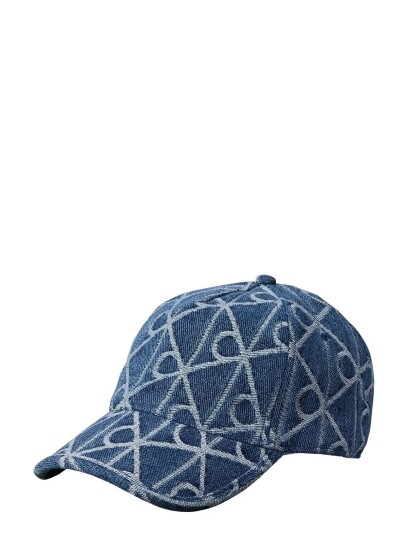 Calvin Klein Aop Jacquard Denim Bb Cap   Blue   ONE SIZE