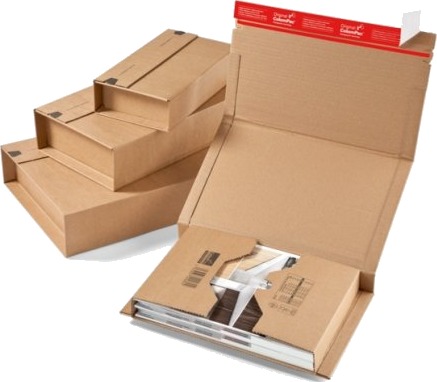 Colompac Cp020.04 Forpakningseske Leveranse Kartong Brun Rektangel 251 X 165 X 60 Mm