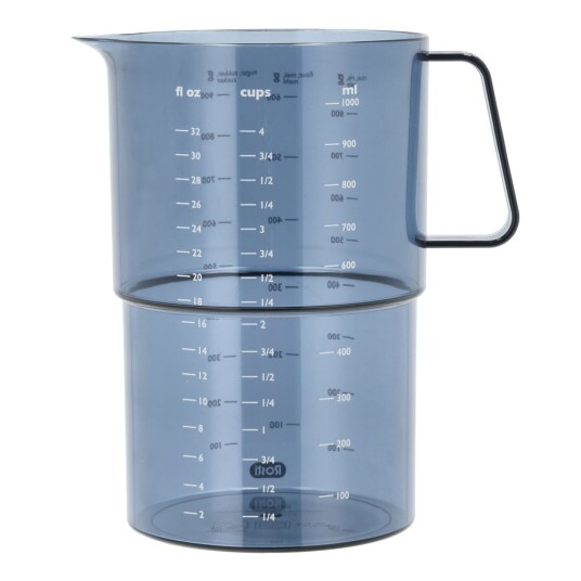 Rosti Mensura målebeger 1000 ml dusty blue Rosti Mensura målebeger 1000 ml dusty blue