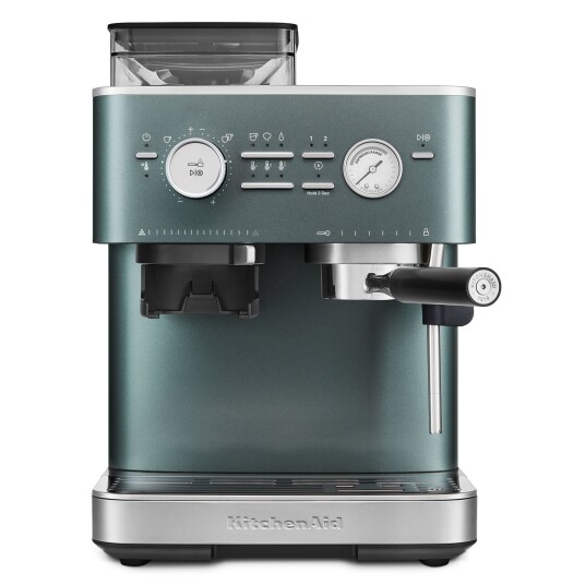 Kitchenaid 5KES6551 Halvautomatisk Espressomaskin med Kaffekvern Juniper Kitchenaid 5KES6551 Halvautomatisk Espressomaskin med Kaffekvern Juniper