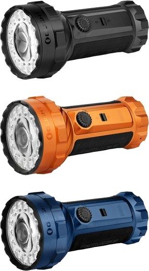 Olight Lommelykt Marauder 3 25 000 lm/152 mm/Oppladbar Svart