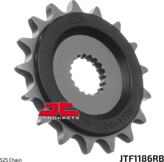 JTSPROCKETS JTF1186.17RB Kjededrev
