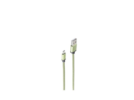 Shiverpeaks Bs14-50115 0,9 M Usb A Micro-Usb B Usb 2.0 0,48 Gbit/S Grønn