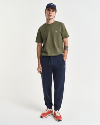 Joggebukser med liten shield logo EVENING BLUE XXL