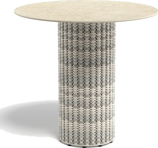 Dedon MYMI bistro bord Ø 80 cm keramisk bordplate DLN lipari 0304 myvera 0250