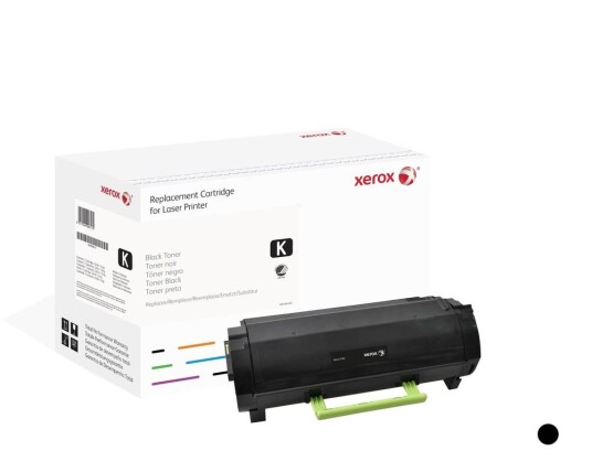 XEROX svart - kompatibel - tonerpatron (alternativ for: Lexmark 50F2H00)