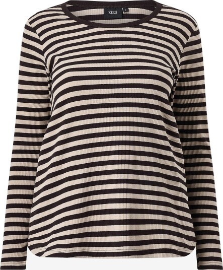 Zizzi Topp caMandrine Brun