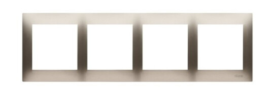 Contact-Simon Simon54 Universal Firedobbel Ramme Gull - Dr4/44 Contact-Simon Simon54 Universal Firedobbel Ramme Gull - Dr4/44