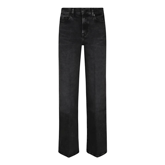 7 For All Mankind Dame Jeans Svart W26,
