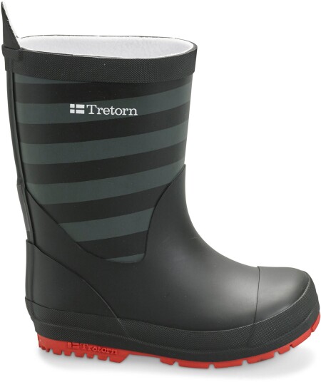 Tretorn Kids' Gränna 33, Black/Grey Tretorn Kids' Gränna 33, Black/Grey