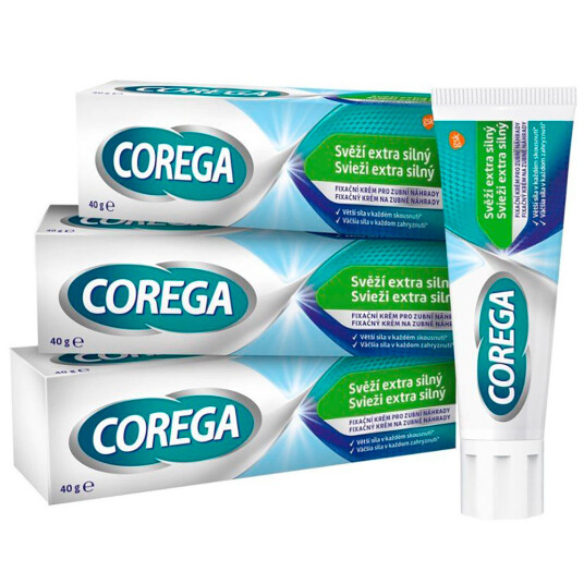 Corega Protetisk lim 3-pk Fresh