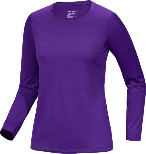 Arc'teryx Women's Taema Crew Longsleeve Azalea Heather L Arc'teryx Women's Taema Crew Longsleeve Azalea Heather L