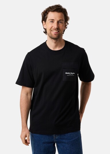 Slade Slade Pocket Tee Black Xs T-Shirts