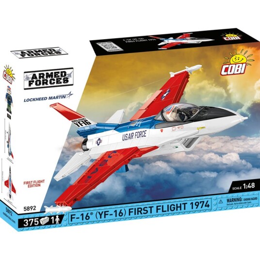 Cobi Armed Forces Byggesett 375 Deler F-16 YF-16 First Flight 1974