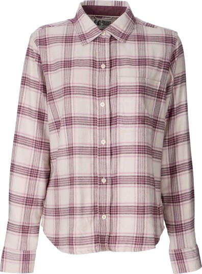 Marmot Women"s Rush Creek Lightweight Flannel Ls Sugar Plum Plaid S