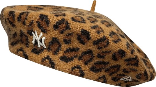 New Era Leopard Beret Neyyan - STNBLK - One Size