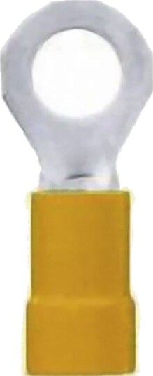 Lapp 63104380 Ringkabelsko Tverrsnitt (Maks.) 6 Mm² Delvis Isolert Gul 50 Stk