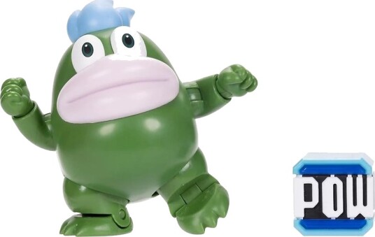 Nintendo Super Mario Figur – 10 cm – Spike med POW-Blokk