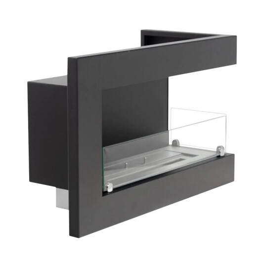 Scandiflames Hjørnepeis 65 cm Høyre Svart Scandiflames Hjørnepeis 65 cm Høyre Svart