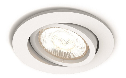 PHILIPS SHELLBARK INNFELT 3X4,5W SPOTLYS HVIT 5020131P0