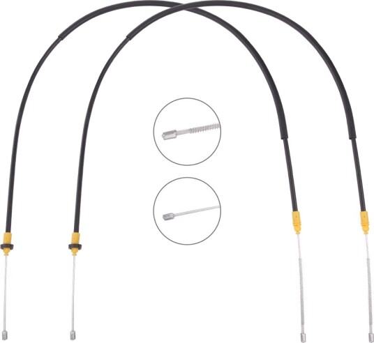 RIDEX 124C1162 Tautrekk håndbremse RIDEX 124C1162 Tautrekk håndbremse
