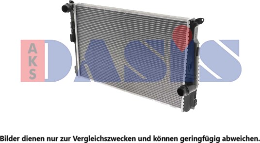 AKS DASIS 050000N Radiator motorkjøling