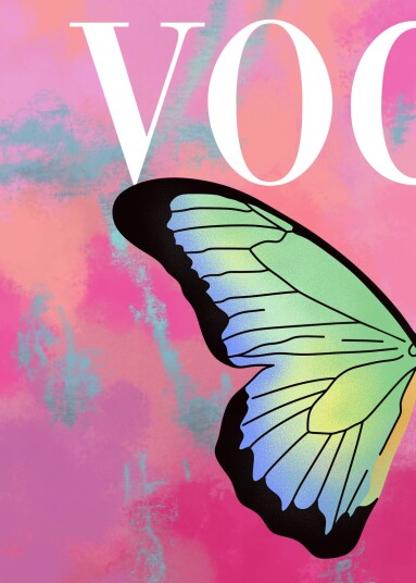 Plakat Butterfly Vogue