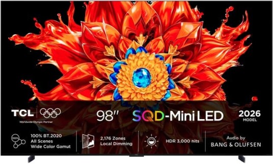 TCL 98" MSQLED85L 4K LCD TV 2026 TCL 98" MSQLED85L 4K LCD TV 2026