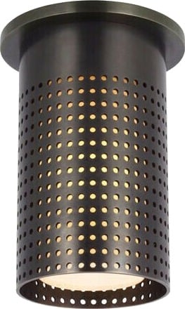 Precision Short Monopoint Flush Mount Bronze