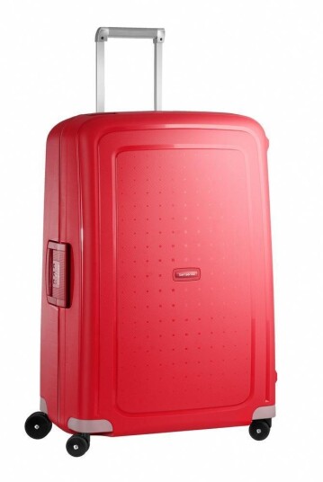 Samsonite S'Cure hard lett stor koffert L 75 cm/102L Crimson Red Samsonite S'Cure hard lett stor koffert L 75 cm/102L Crimson Red