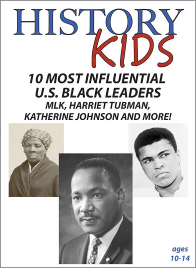 History Kids: 10 Most Influential US Black Leaders DVD