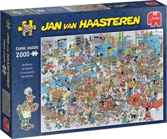Jumbo Jan Van Haasteren Jigsaw Puzzle The Bakery 2000 Pcs. Gulv