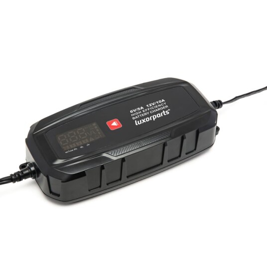 Luxorparts Bilbatterilader 10 A Luxorparts Bilbatterilader 10 A