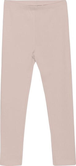 Huttelihut Leggings rib til barn   sepia rose (92)   92