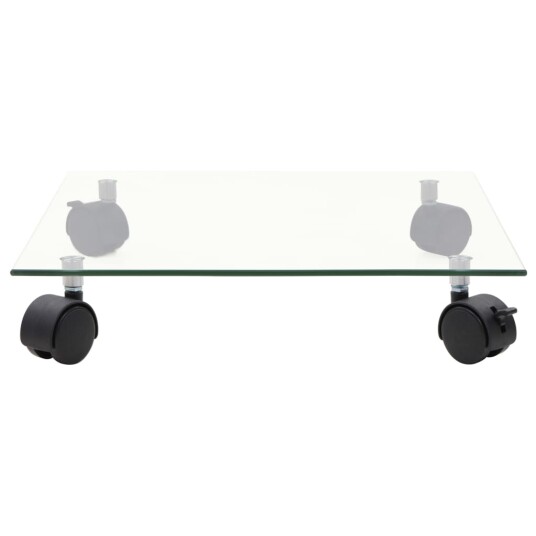 vidaXL Plantetraller 4 stk 35x35 cm herdet glass kvadratisk vidaXL Plantetraller 4 stk 35x35 cm herdet glass kvadratisk