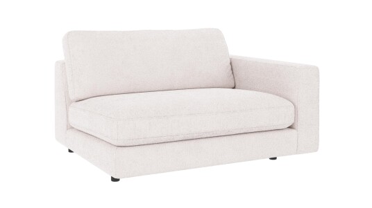 Rowico Home Duncan 1,5 seters ende H Hvit Greg 1 129 x 103 x 78 cm Hvit