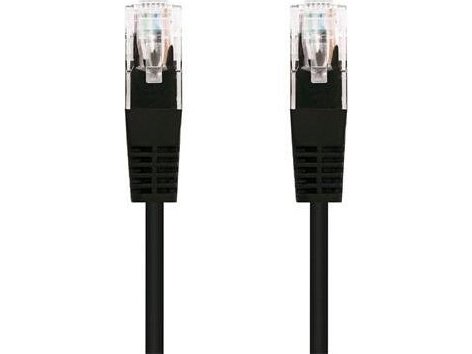 C-Tech C-Tech Kabel Patchkabel Cat5e Utp Svart 1 M