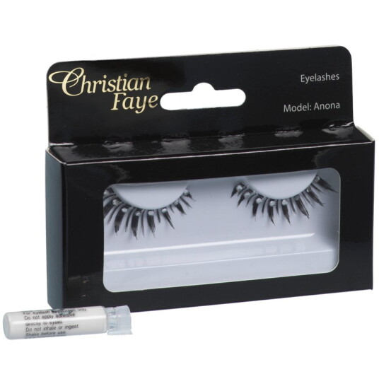 Christian Faye Eyelashes Afton With Glue Christian Faye Eyelashes Afton With Glue