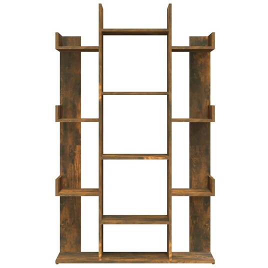 vidaXL Bokhylle r?kt eik 86x25,5x140 cm konstruert tre vidaXL Bokhylle r?kt eik 86x25,5x140 cm konstruert tre
