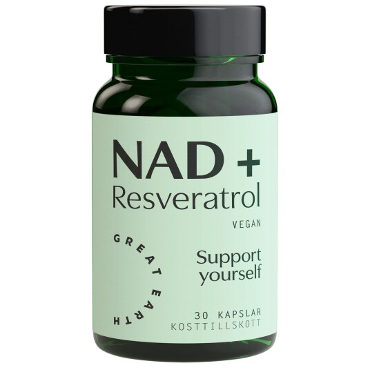 Great Earth NAD+ Resveratrol 30 stk