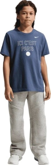 Paris Saint Germain T skjorte Pride blå Barn Nike størrelse XL: 158 170 cm