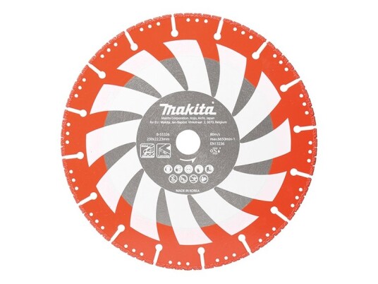 Makita B-55326 Diamantkappeskive 230mm 3,1mm til Elektroverktøy