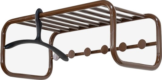 Spinder DesignRetro GarderobestativBrunHattehyller