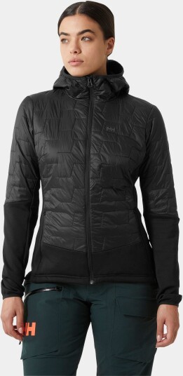 Helly Hansen Dame Lifaloft Hybrid Isolert Jakke Svart M