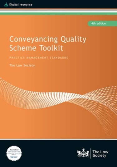 Conveyancing Quality Scheme Toolkit Av The Law Society
