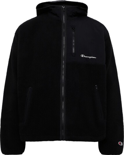 Champion Hooded Full Zip Top   KK001 NBK/NBK   M