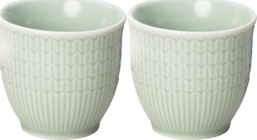 Rörstrand Swedish Grace eggeglass 4 cl 2 stk eng/grønn Rörstrand Swedish Grace eggeglass 4 cl 2 stk eng/grønn