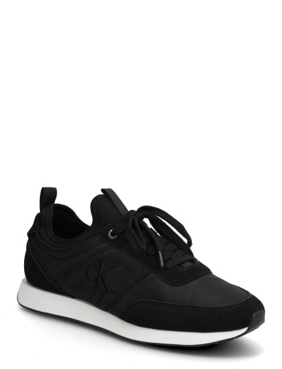 Calvin Klein Retro Runner Sock Laceup Mix Mat Black 45