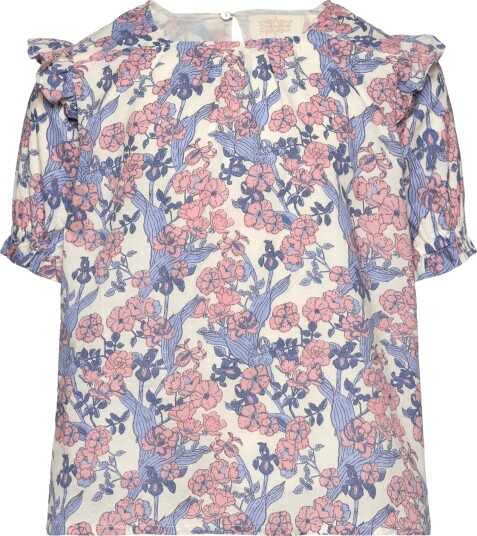 Creamie Top Ss Cotton Multi/patterned 86